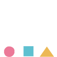 babeed circulo marketplace triangulo cuadrado Sticker