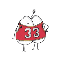 PizpiretArts egg eggs 33 huevo Sticker