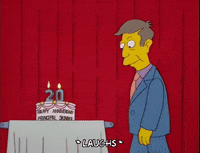 birthday cake blow GIF