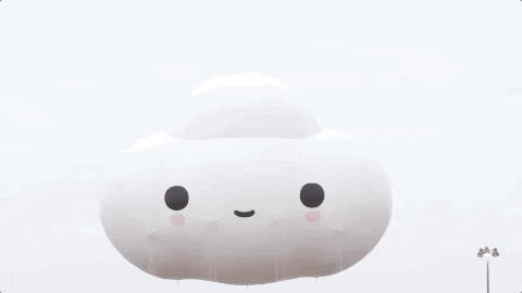 Happy Little Cloud GIF by The 95th Macy’s Thanksgiving Day Parade