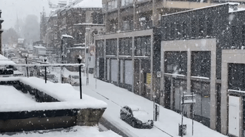 Met Office Issues Weather Warning as Snow Falls Across England