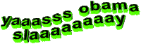 obama agree Sticker by AnimatedText