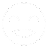 _NEUBLCK happy fun laugh white Sticker