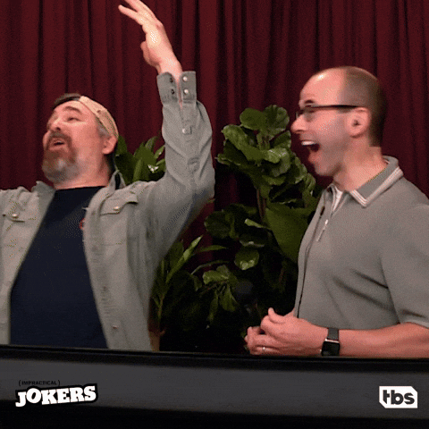 GIF by TBS Impractical Jokers