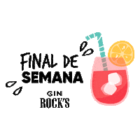 fantebebidas drink weekend gin finaldesemana Sticker