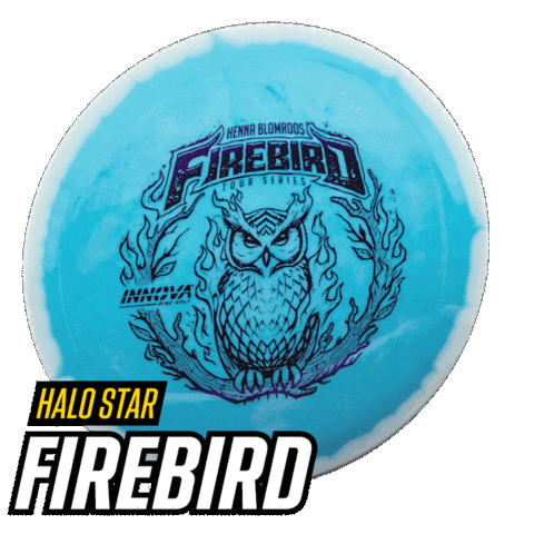 Disc Golf Firebird Sticker by Innova Discs