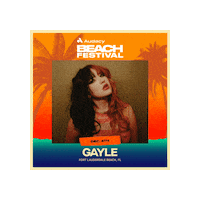 Beach Festival Gayle Sticker by Audacy