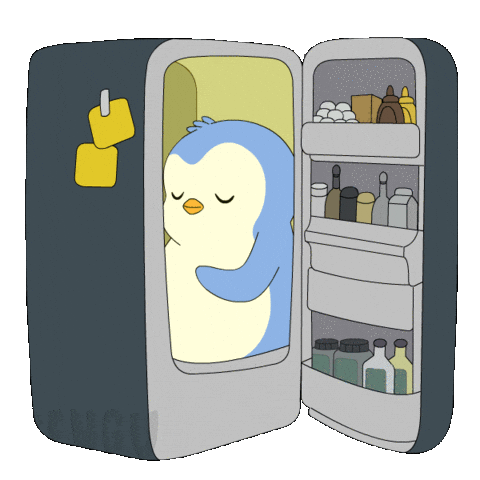 Sad Leave Me Alone Sticker by Pudgy Penguins