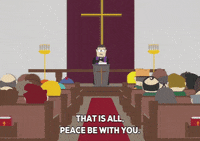 church preaching GIF by South Park 