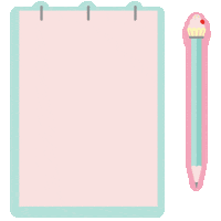 Dulce Escribir Sticker by Flopi Diaz Pastelera