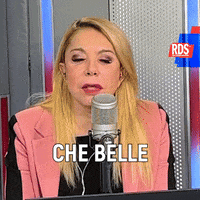 Anna Pettinelli Radio GIF by RDS 100% Grandi Successi
