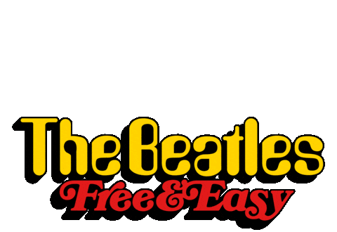 The Beatles Sun Sticker by Free & Easy