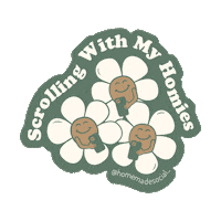 Homemadesocial_ homies justvibes no notifications nonotifications Sticker