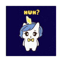 Confused Wait What Sticker by Brave Unicorn