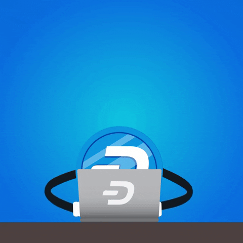 Dashpay crypto cryptocurrency blockchain cloud GIF