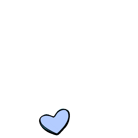 Heart Love Sticker by Poppy Deyes