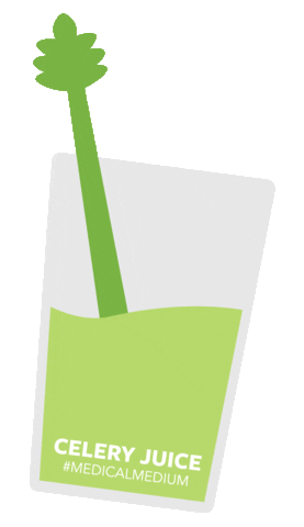 Juice Celery Sticker by Medical Medium