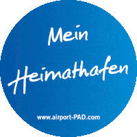 AirportPAD vacation fly airport urlaub Sticker