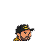 Batman Landscape Sticker by 0711bilder