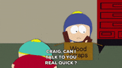 eric cartman craig tucker GIF by South Park 