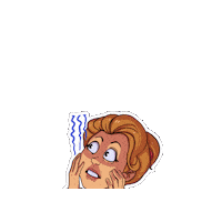 vokigames what halloween horror scary Sticker