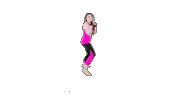 Punch Zumba Sticker by Dancewithsophie