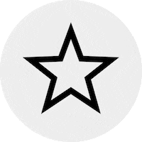StoInternational white black winter star Sticker