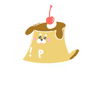 Dog ぷりん Sticker