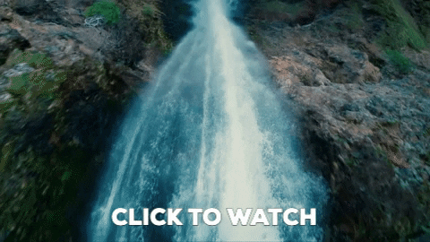 Drone Waterfall GIF by AirVuz