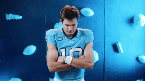 Look Up North Carolina GIF by UNC Tar Heels