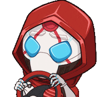 Black Superhero Sticker