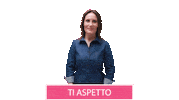Cucito Ti Aspetto Sticker by Sara Poiese