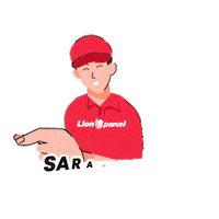 Jt Kurir Sticker by Lion Parcel