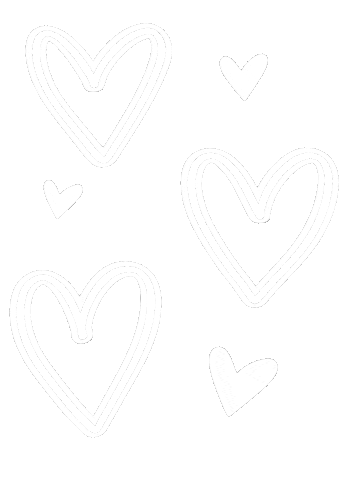 Doodle Hearts Sticker