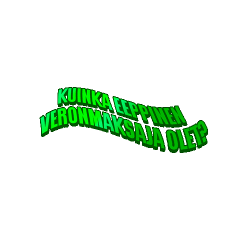 Text Sticker by Verohallinto