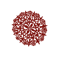 RavenAmberRavenscroft christmas red flower pretty Sticker