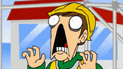 Scared Oh No GIF by Eddsworld