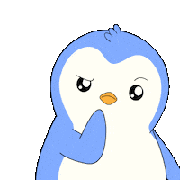 Think I Got It Sticker by Pudgy Penguins