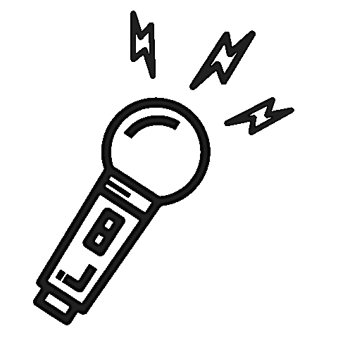 Microphone Sticker by Live Nation