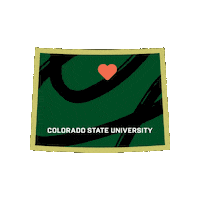 Csu Rams Sticker by Colorado State University