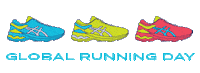 Run Running Sticker by ASICS