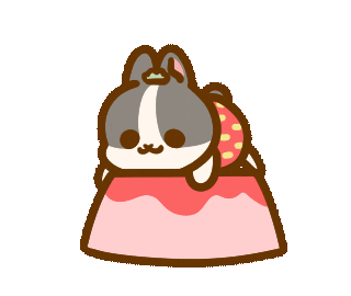 Rabbit Shake Sticker