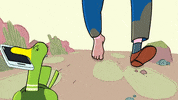 run thieve GIF by Cartoon Hangover
