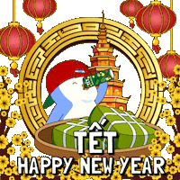 Happy New Year Celebration Sticker by Pudgy Penguins