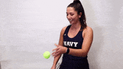 Amanda Cyr GIF by Navy Athletics