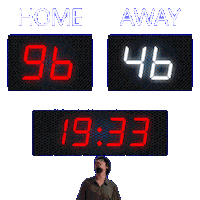 46 Away Sticker