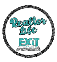 EXITRealtyIslandElite real estate realtor realty exit realty Sticker
