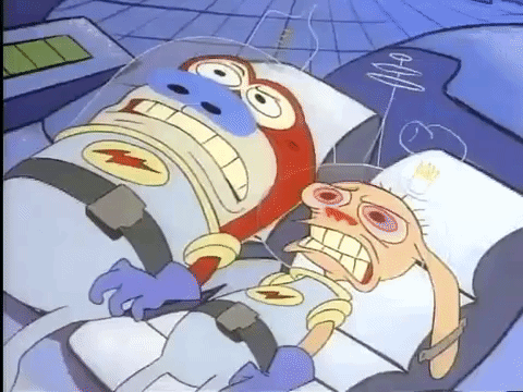 ren and stimpy nicksplat GIF