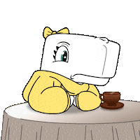 Sad Coffee Sticker by Ordinary Friends