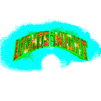 Lights All Night Lan Sticker by Disco Donnie Presents